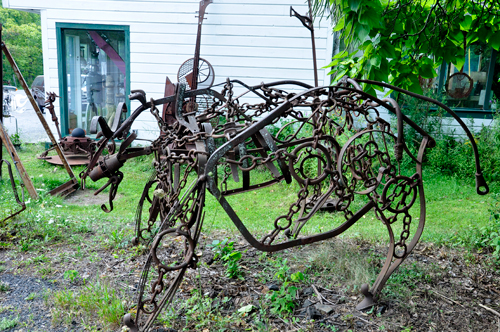 sculpture at Fabulous Furniture in Boiceville NY